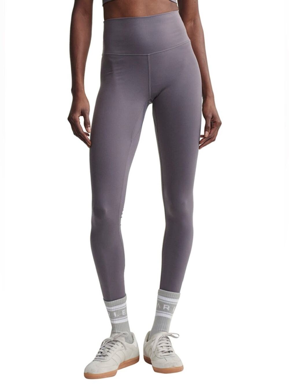 Varley X Starcycle Gray High Rise Ankle Leggings Workout Active Size Small